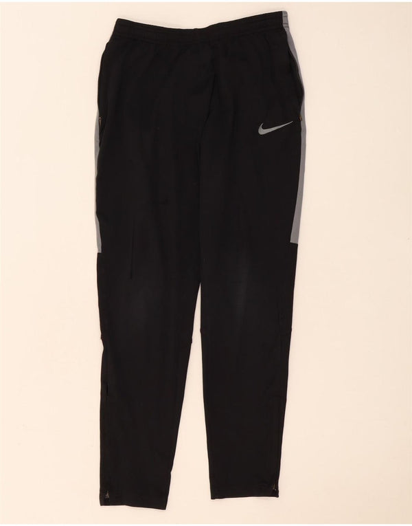 Nike Dri Fit Trainingshose für Jungen, 12–13 Jahre, Größe L, Schwarz, Farbblock