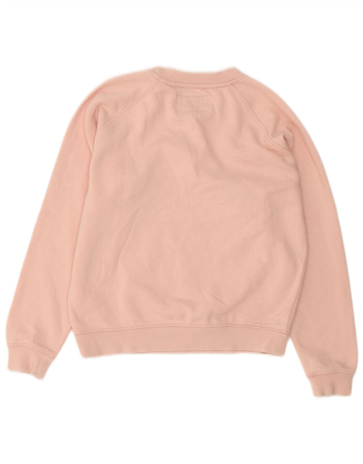 Jack Wills Damen-Sweatshirt mit Grafik, übergroß, Gr. 6, Rosa