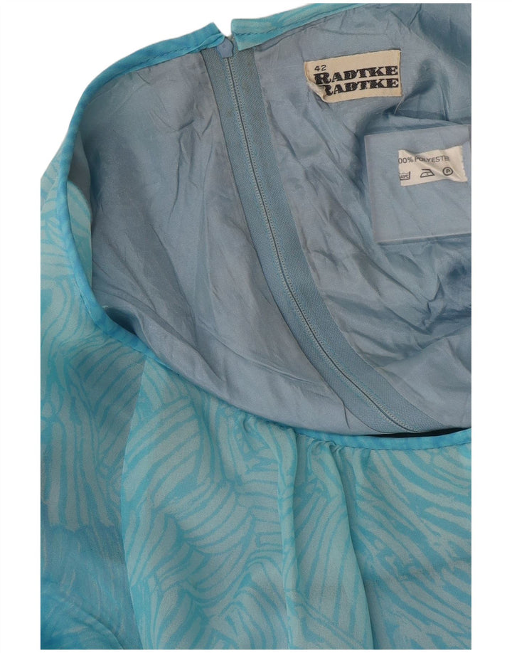 Radtke Damen-Kleid in A-Linie mit abstraktem Muster, EU 42, Größe L, mehrfarbig