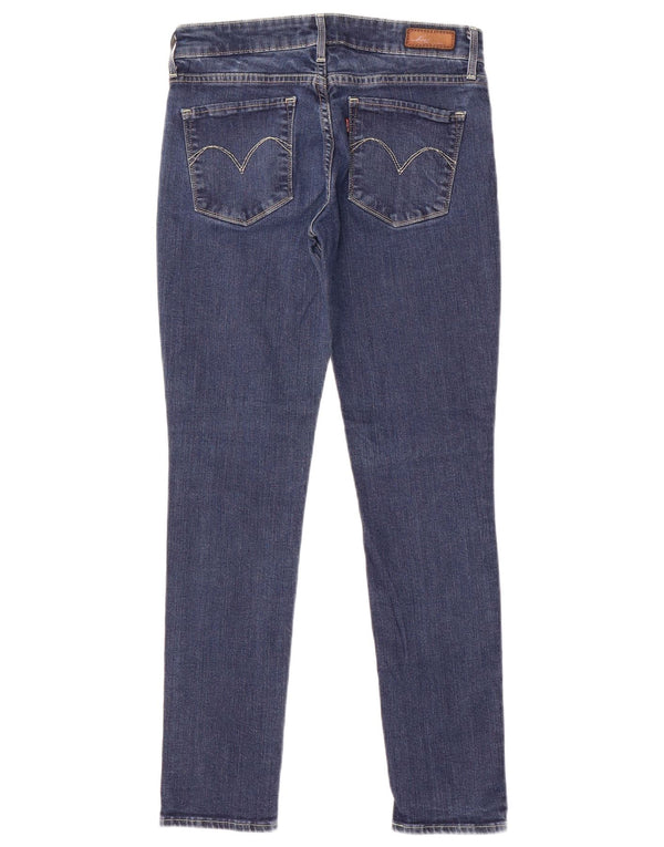 Levi's Damen Demi Curve Skinny Jeans W28 L30 Blaue Baumwolle