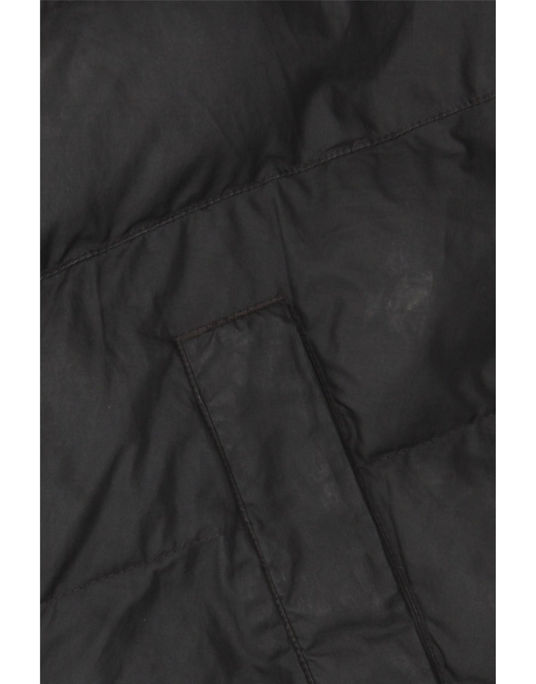 Nike Jungen-Kapuzenjacke, gepolstert, 10–11 Jahre, mittelgroßes schwarzes Polyester