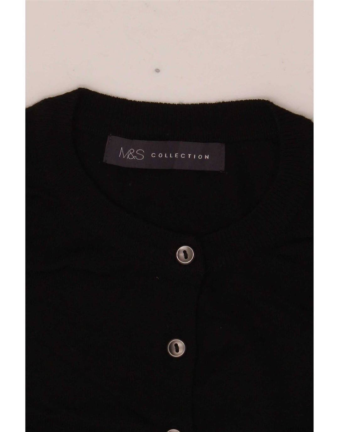 Marks & Spencer Damen Boleropullover UK 12 Medium Schwarz