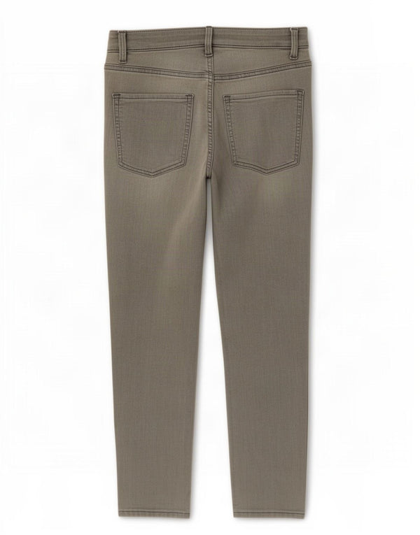 Marks & Spencer Damen The Ivy Skinny Jeans UK 10 Small W27 L26 Grau Baumwolle