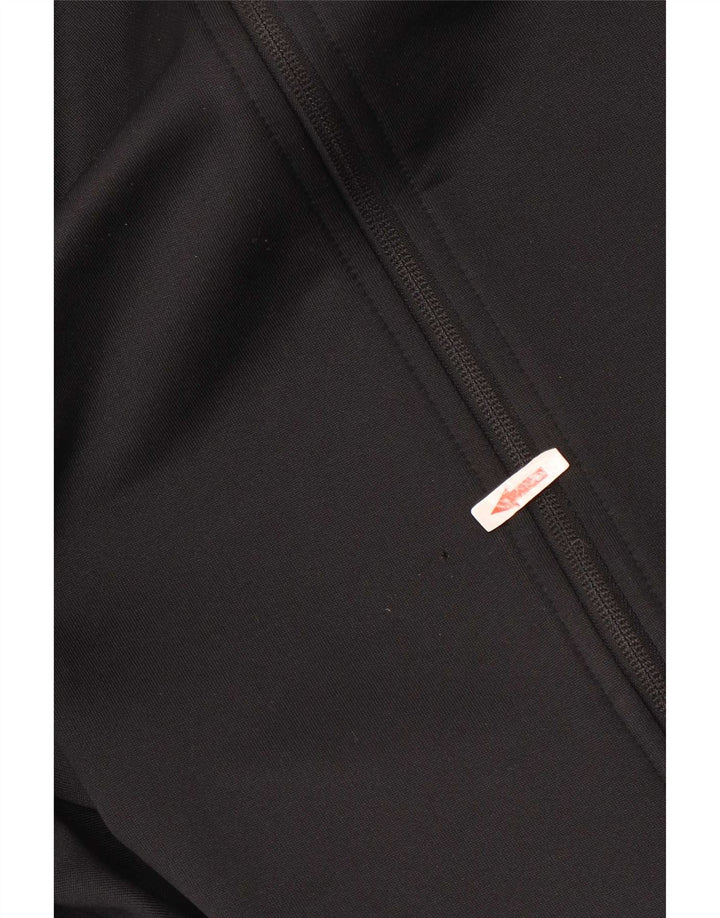 Adidas Herren Zip Hoodie Pullover 2XL Schwarz Polyester