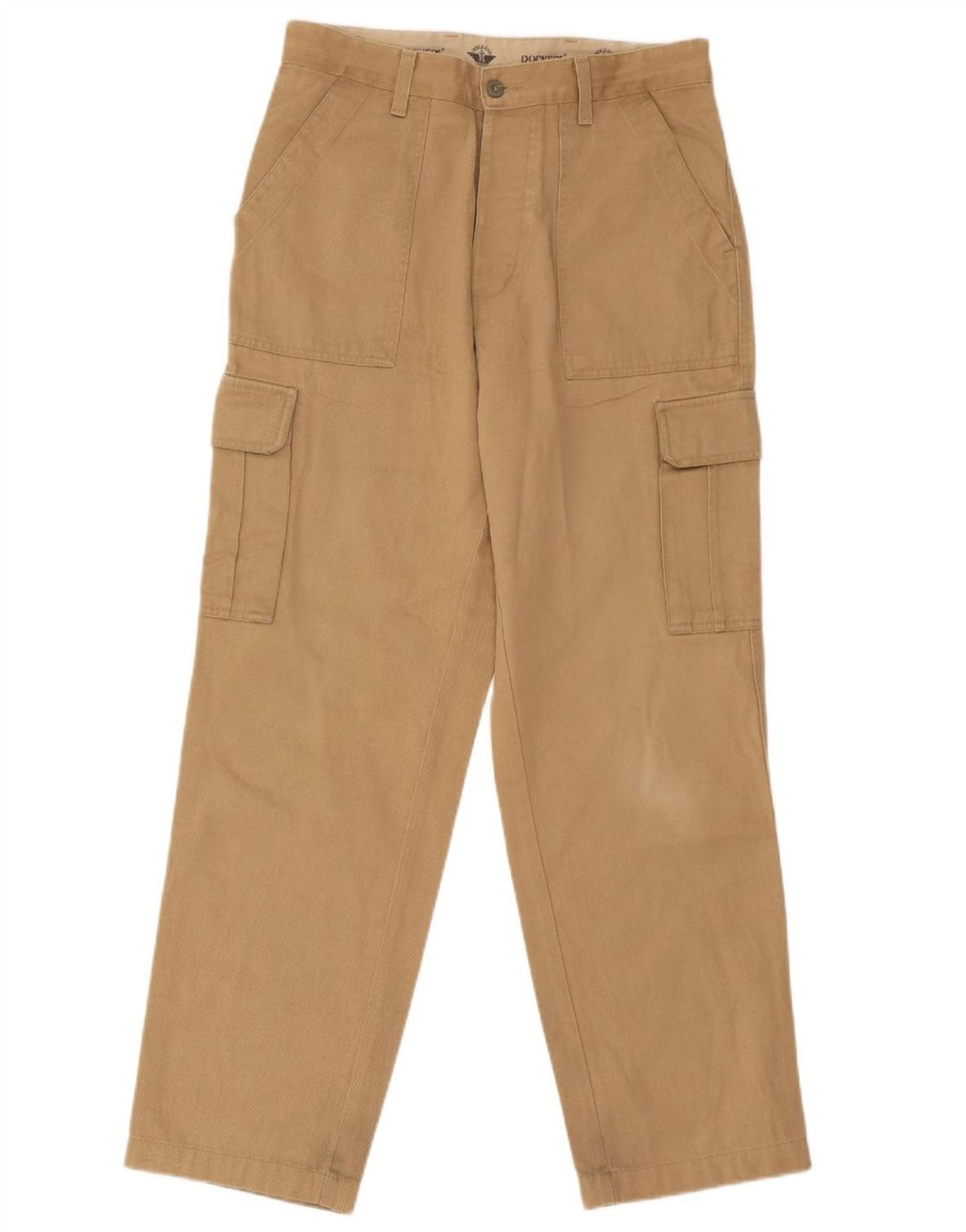 Dockers Gerade Herren-Cargohose W31 L30 Braune Baumwolle