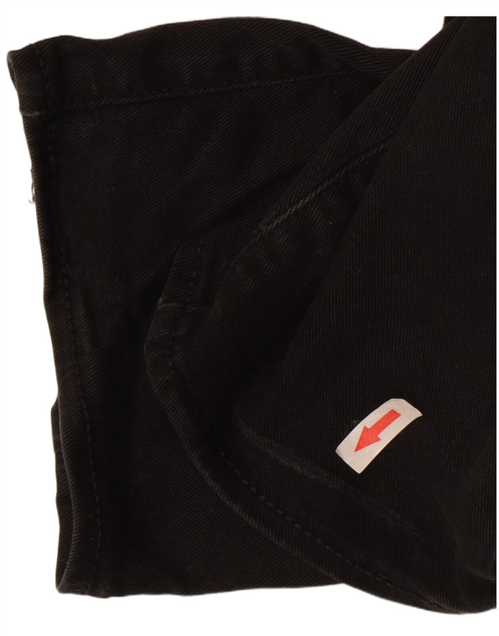 Levi's Herren Slim Jeans W31 L32 Schwarze Baumwolle