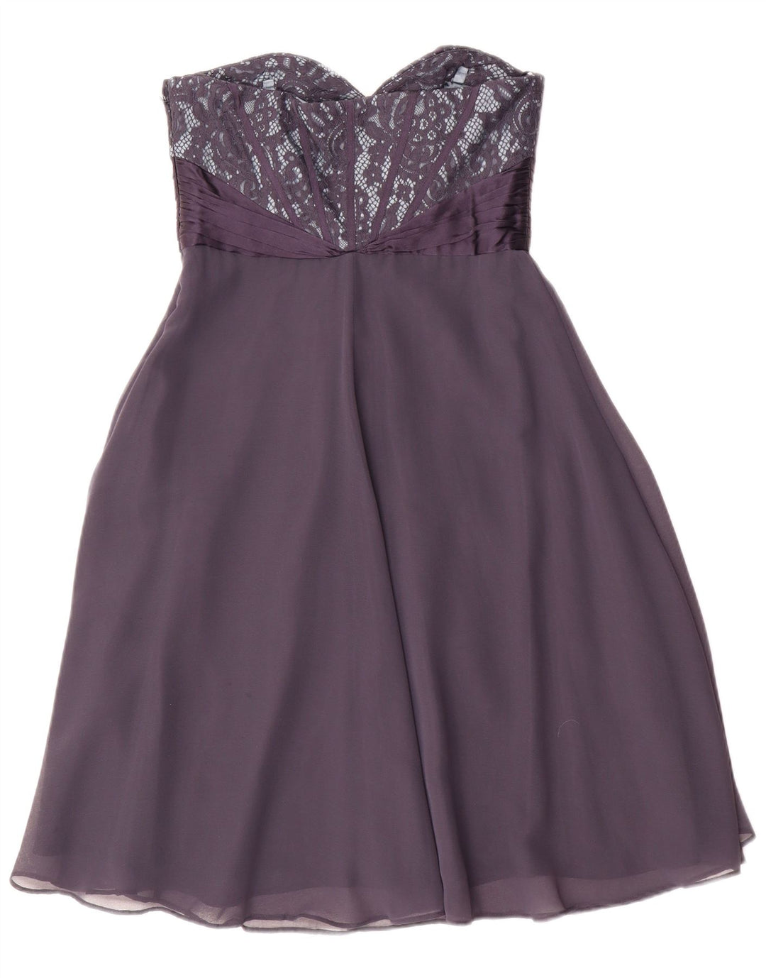 Trägerloses Kleid für Damen von Coast, UK 10, Größe S, Lila, Polyester