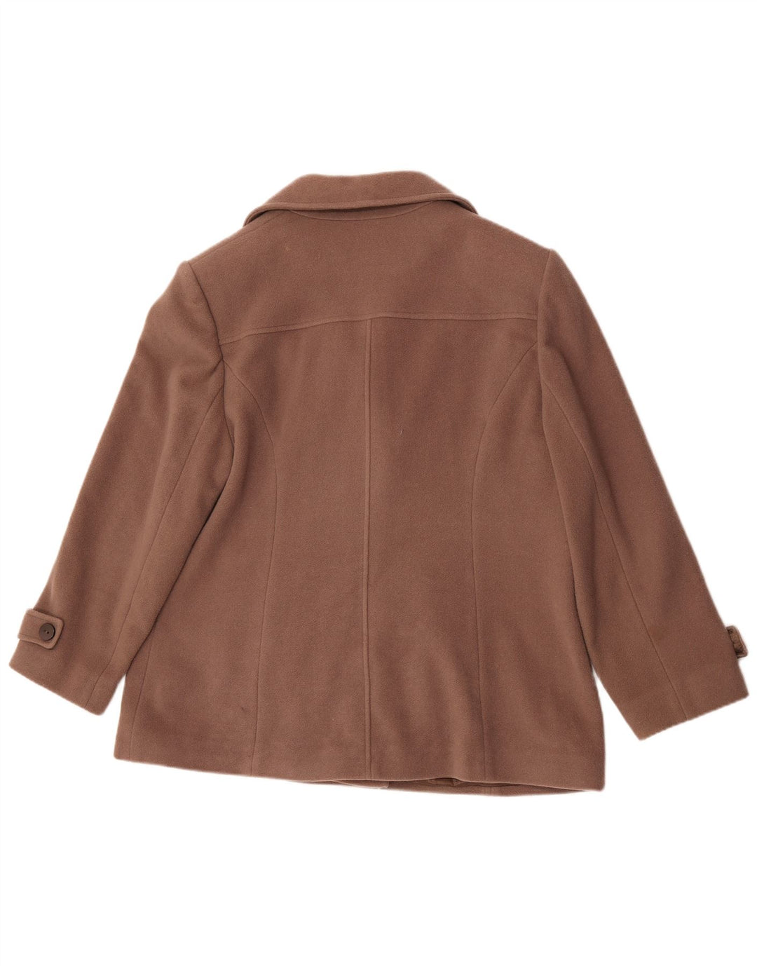 Eastex Damen Pea Coat UK 18 XL Braune Wolle