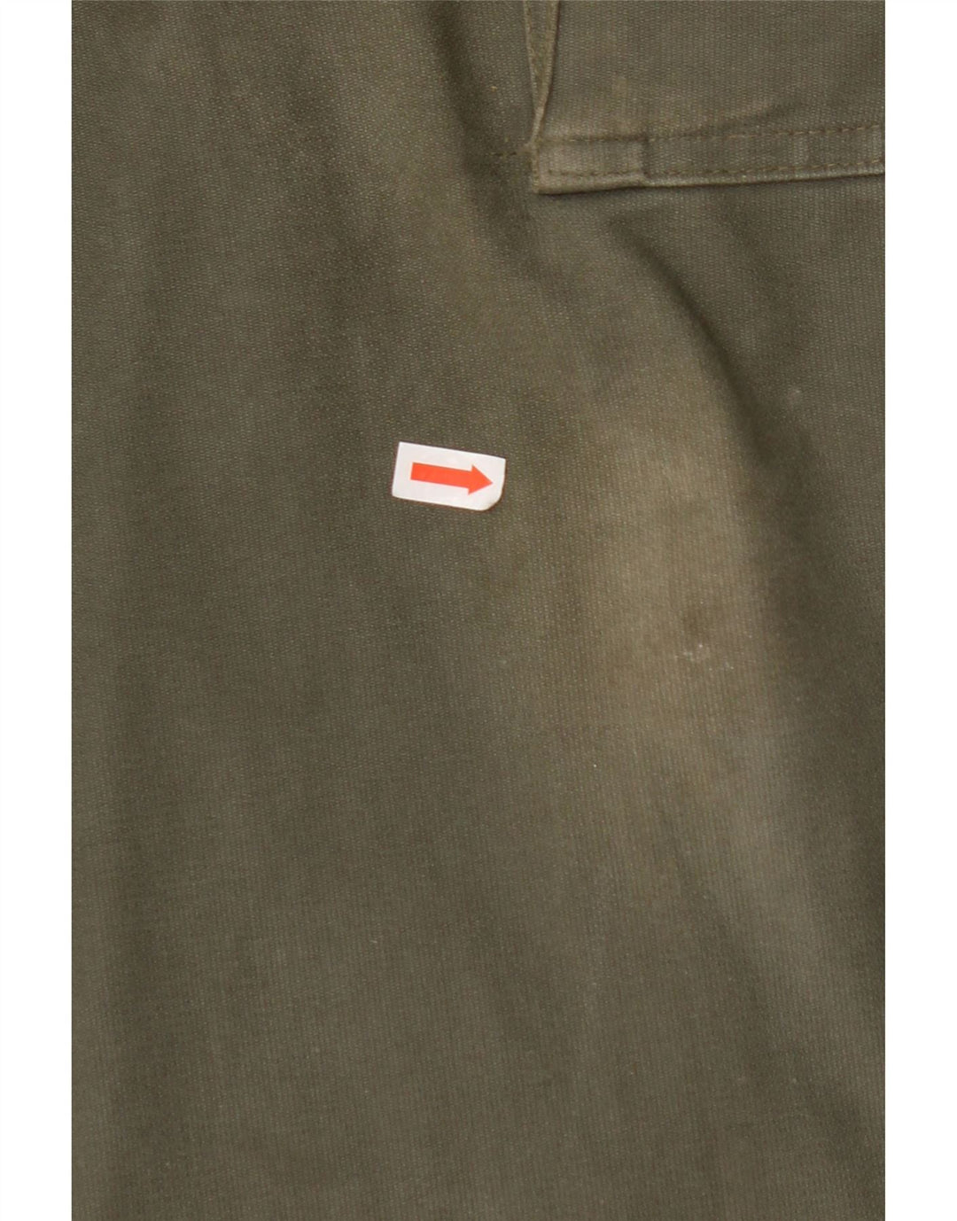 VINTAGE Gerade Herren-Cargohose W30 L28 Khaki Baumwolle