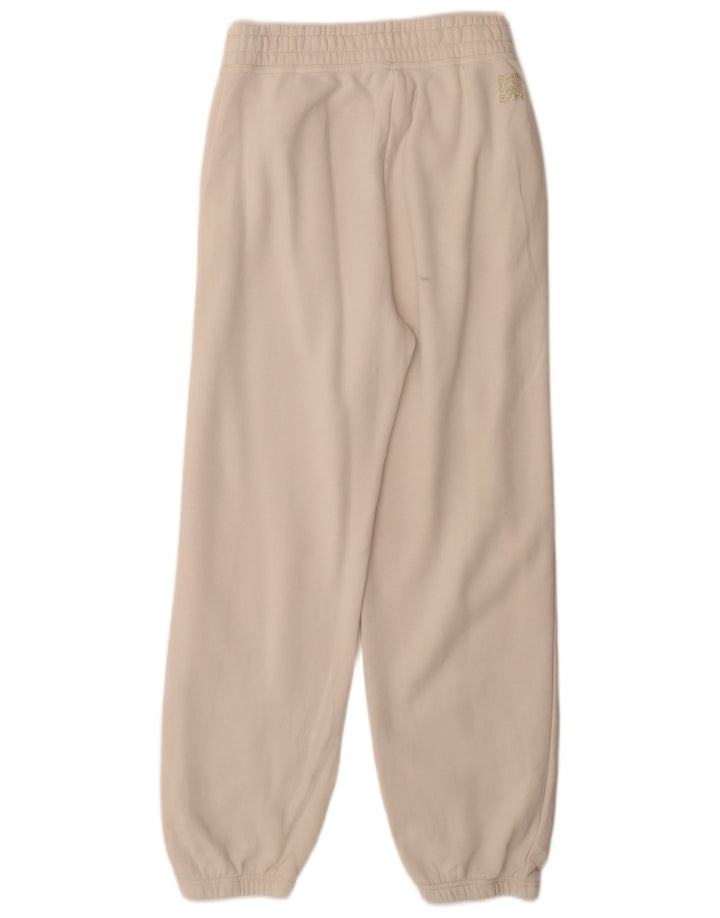 CHAMPION Mens Tracksuit Trousers Joggers Small Off White Cotton
