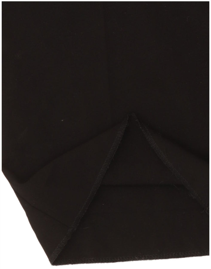 ST. BERNARD Damen-Freizeithose mit hoher Taille, gerade, W28, L35, Schwarz