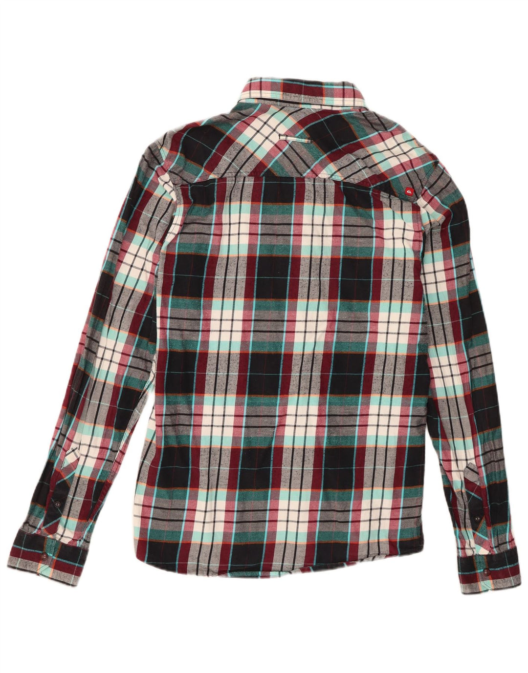 Quiksilver Herren-Flanellhemd mit mittlerer Passform, mittelgroß, mehrfarbig kariert