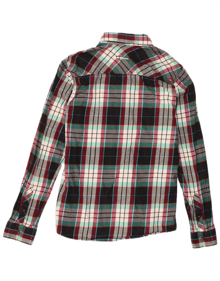 Quiksilver Herren-Flanellhemd mit mittlerer Passform, mittelgroß, mehrfarbig kariert