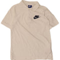 Nike Poloshirt für Jungen, 10–11 Jahre, mittelweiße Baumwolle