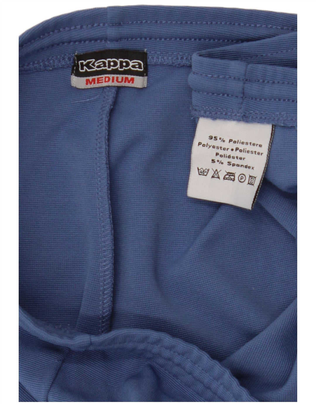 KAPPA Herren-Trainingshose aus mittelblauem Polyester