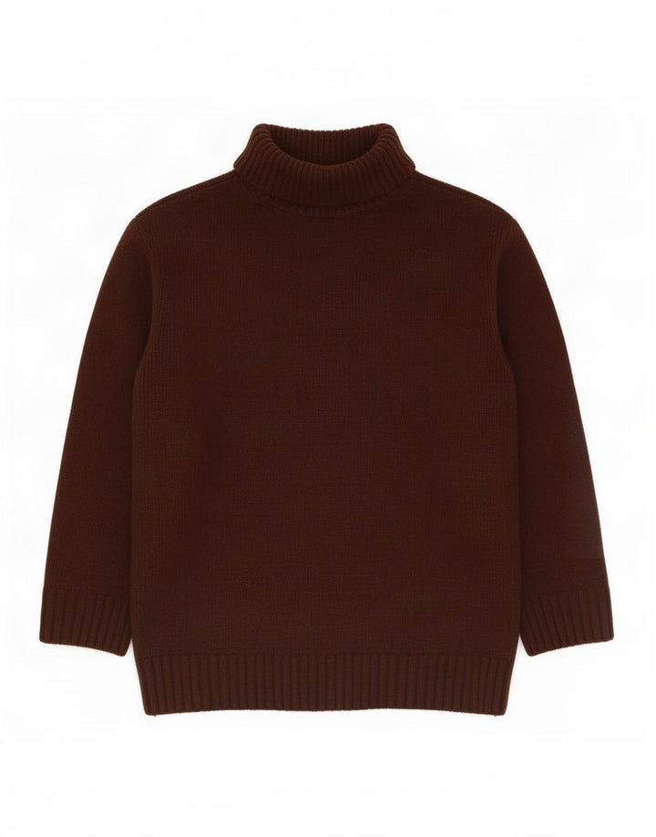 Marks & Spencer Damen-Pullover mit Rollkragen, Gr. 14, mittleres Burgunderrot