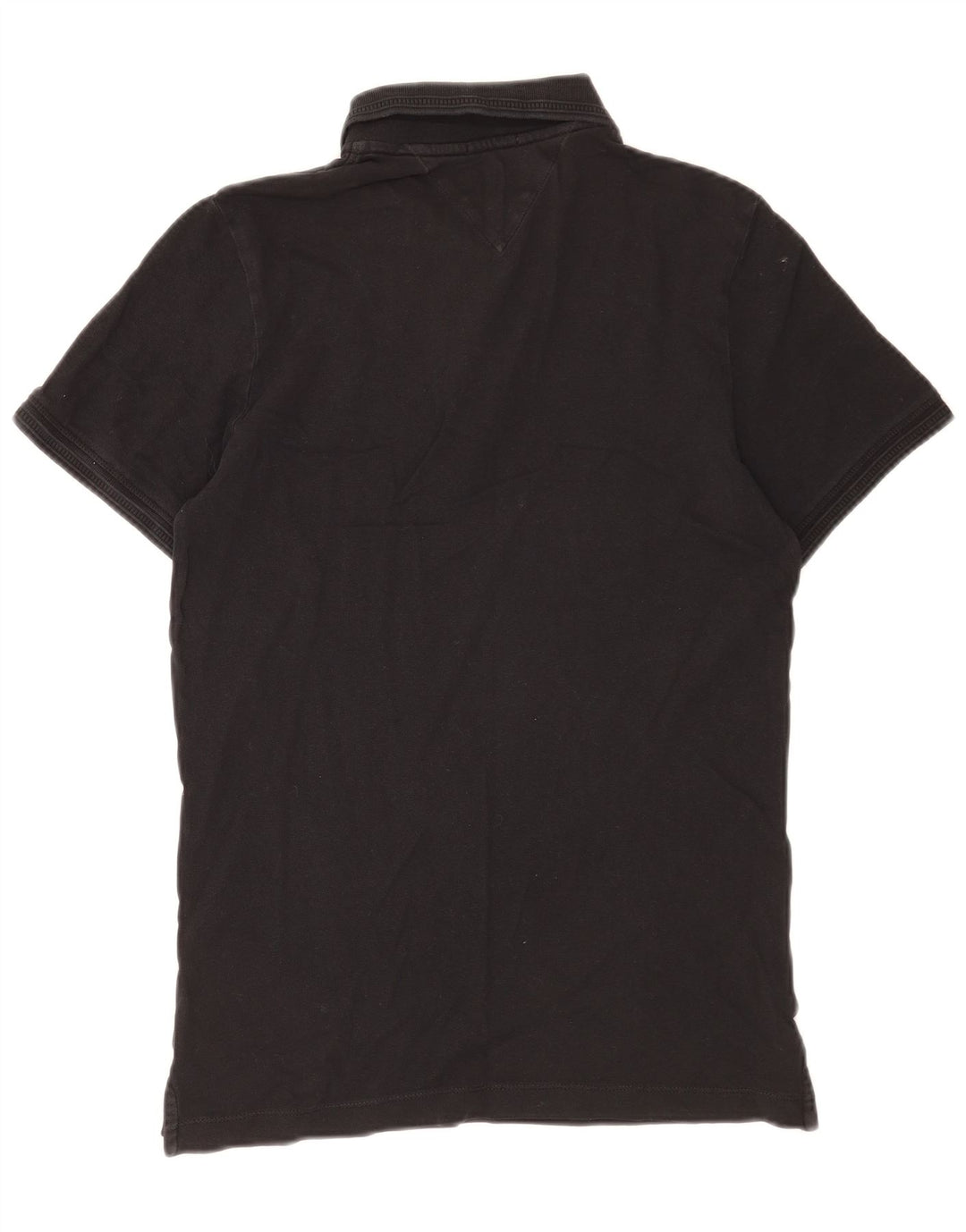 Tommy Hilfiger Herren Slim Fit Poloshirt Small Schwarz