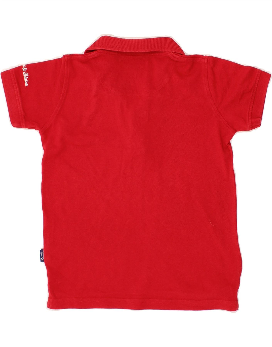 HARMONT & BLAINE Boys Polo Shirt 5-6 Years Red Cotton Vintage Harmont & Blaine and Second-Hand Harmont & Blaine from Messina Hembry 