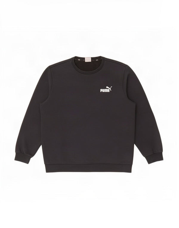 Puma Herren Sweatshirt Pullover Large Schwarz Baumwolle