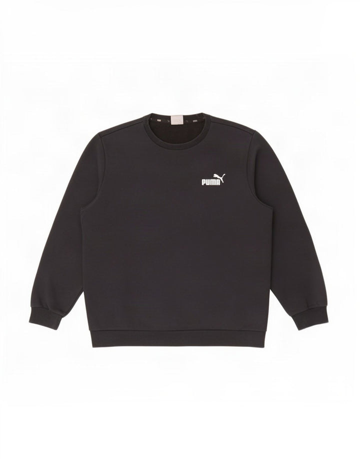 Puma Herren Sweatshirt Pullover Large Schwarz Baumwolle