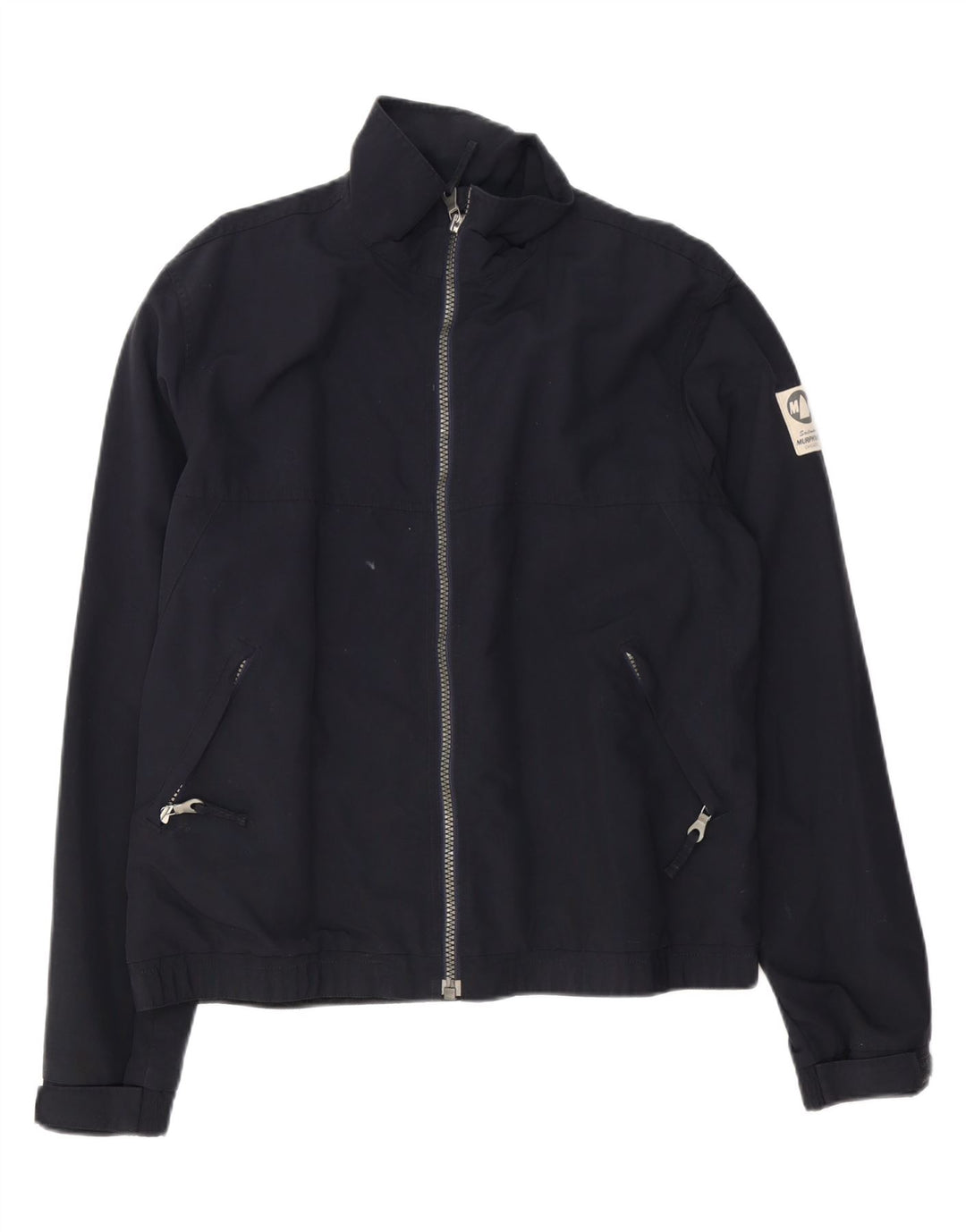 Murphy & Nye Herren Bomberjacke UK 40 Large Marineblau Polyester