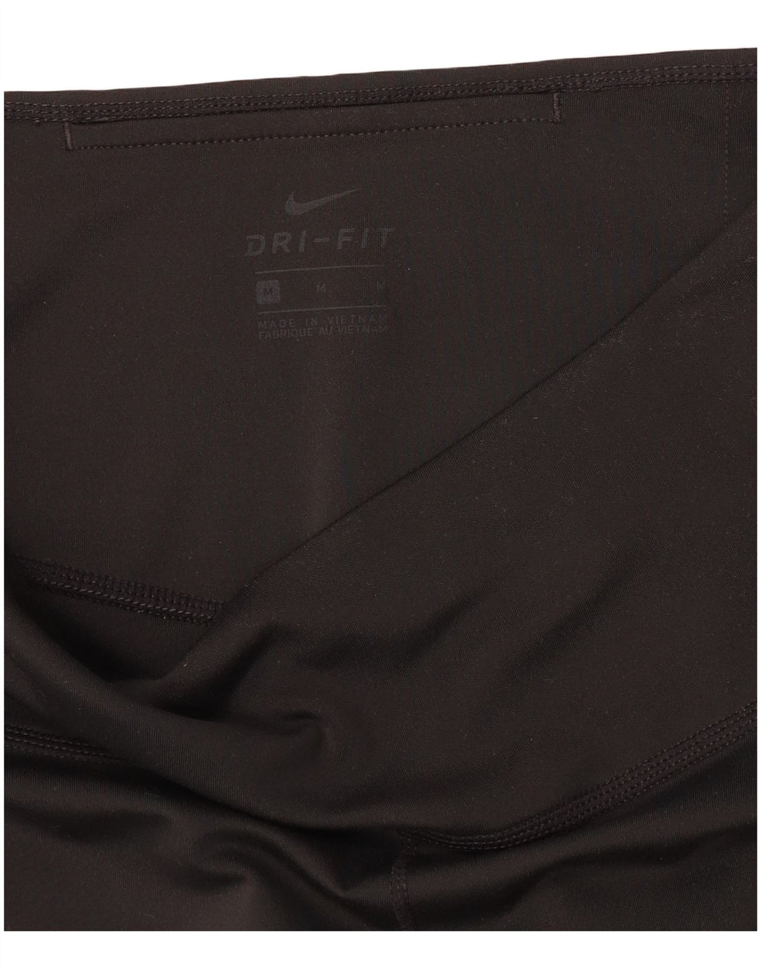 Nike Damen Dri Fit Leggings UK 14 Medium Schwarz