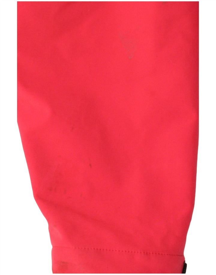 Superdry Damen Crop Hooded Windjacke UK 16 Large Pink Polyester