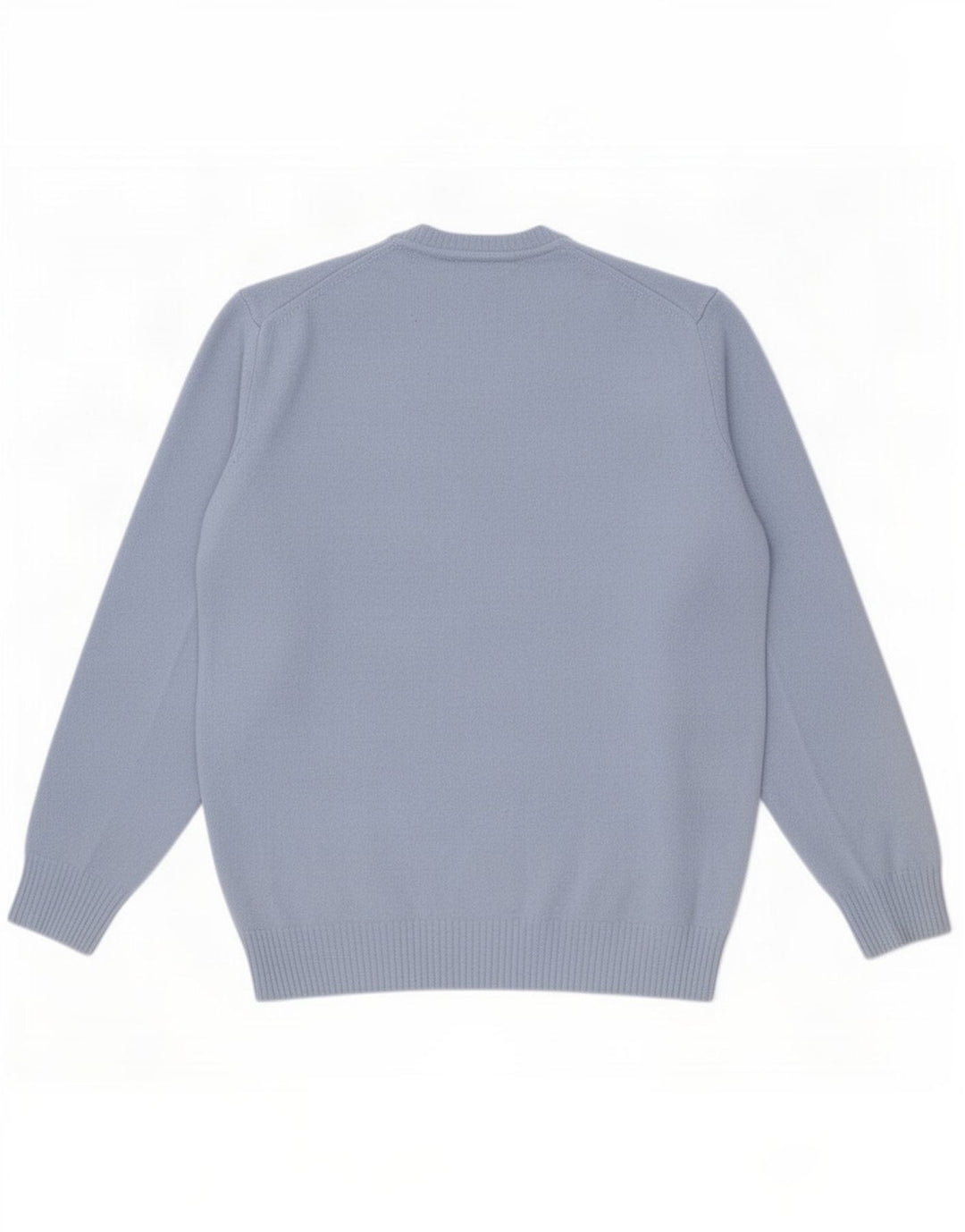 Zara Herren-Pullover mit Rundhalsausschnitt, Größe S, Blau