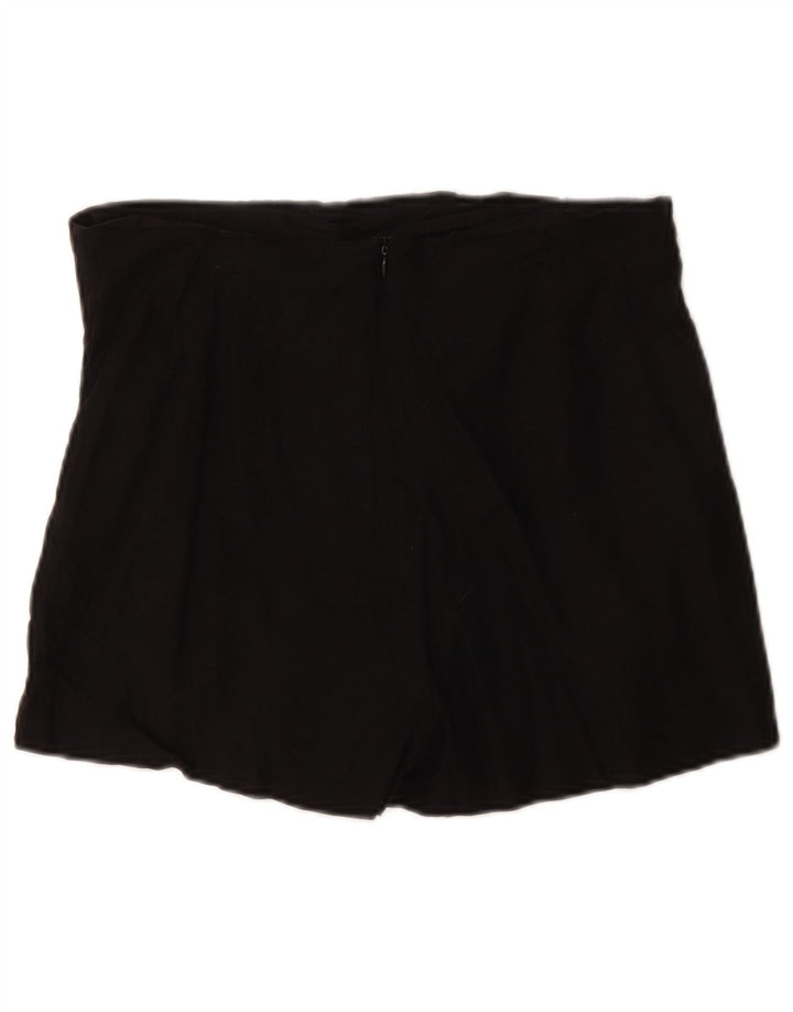 Zara Damen Freizeitshorts, Größe L, W30, Schwarz