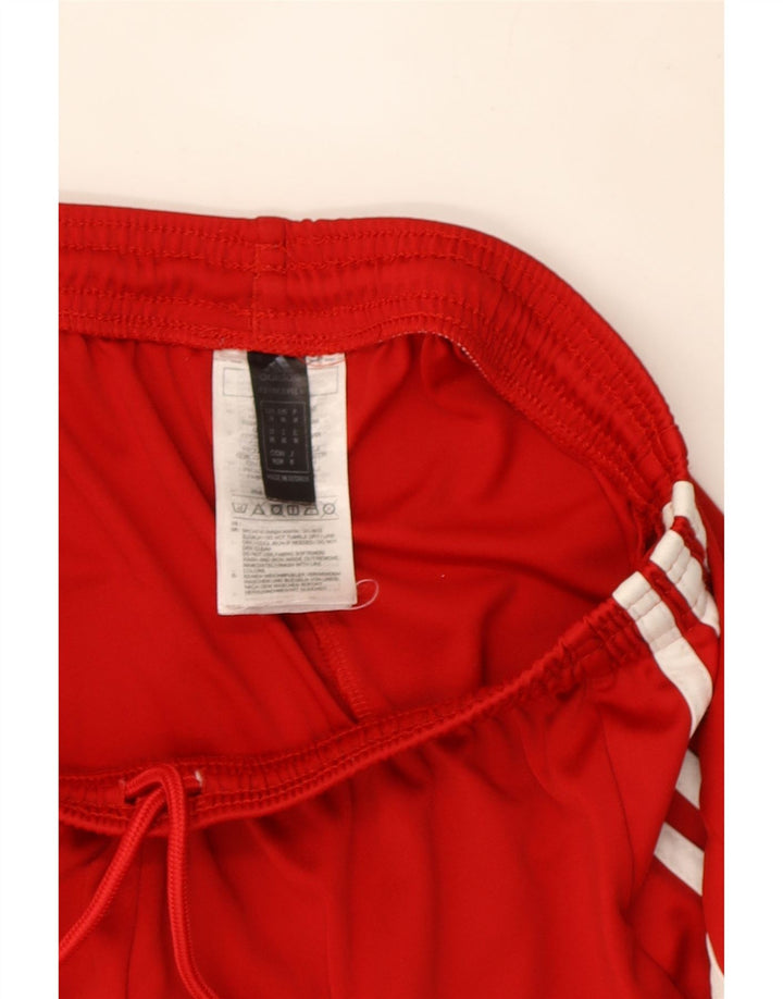 Adidas Herren Climalite Sport Shorts Mittelrotes Polyester