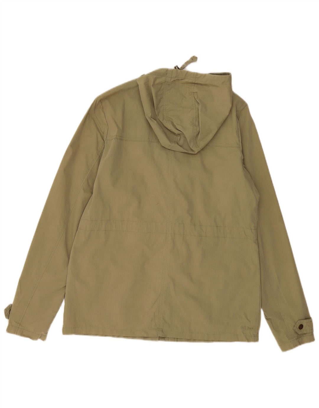 Fat Face Damen-Utility-Jacke mit Kapuze, übergroß, UK 10, Größe S, Khaki, Baumwolle
