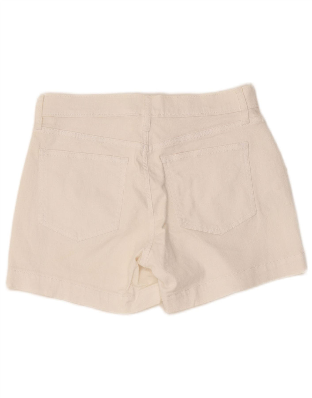 Gap Damen-Jeansshorts W27 Small aus weißer Baumwolle