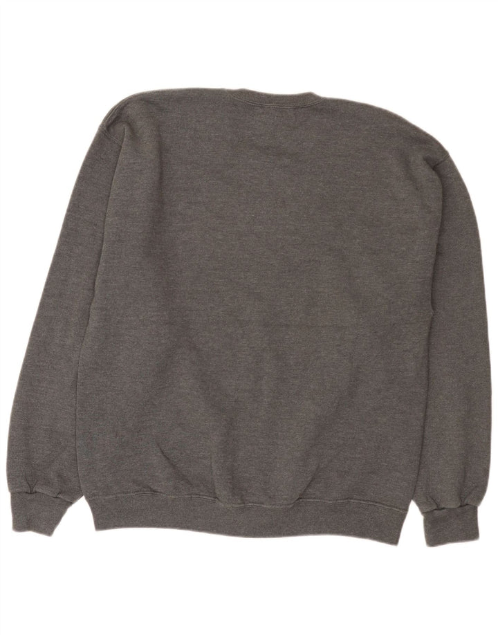 Russell Athletic Herren-Sweatshirt-Pullover, großes graues Polyester
