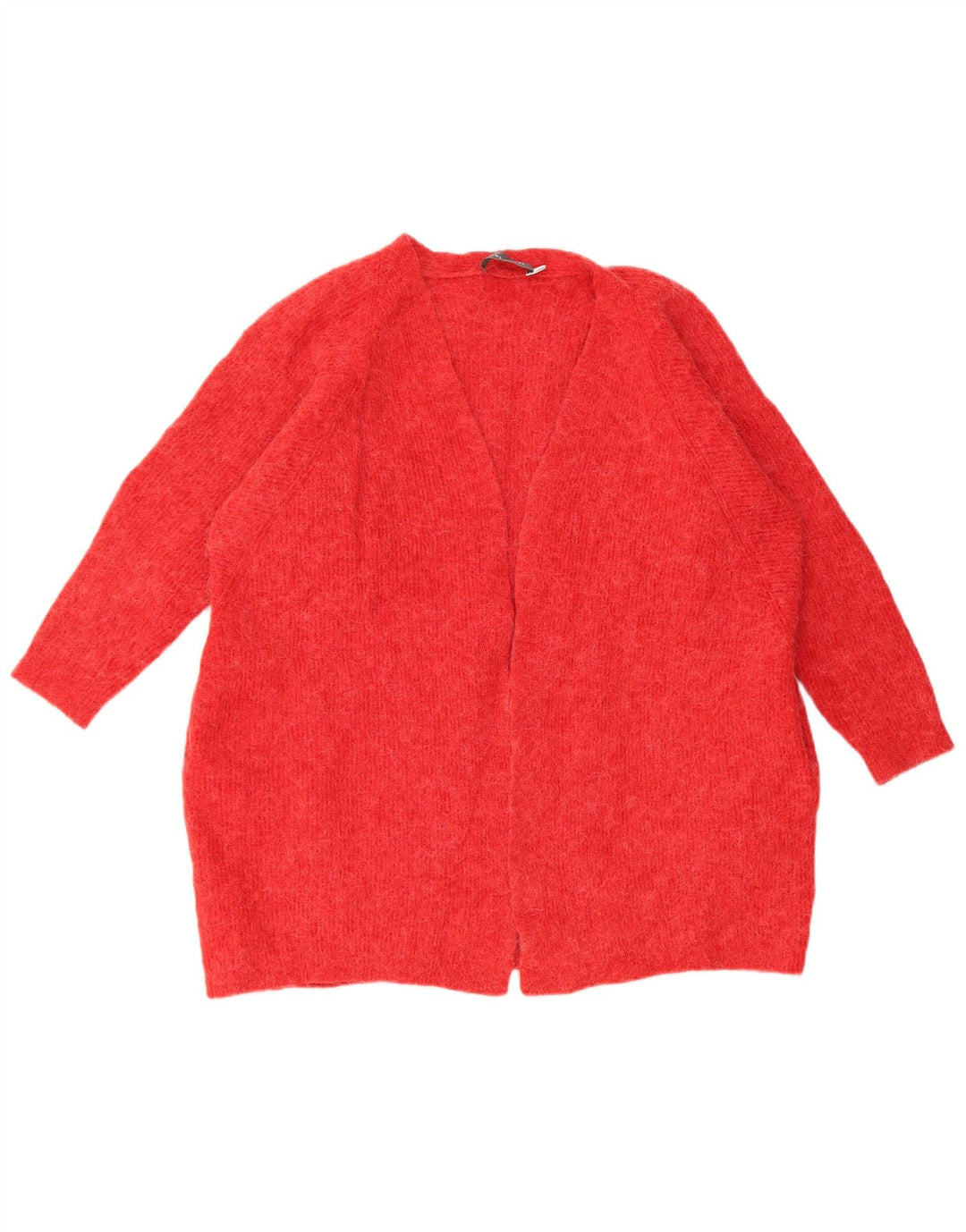 MINT VELVET Damen-Strickjacke in Übergröße, offen, Gr. 40, Größe L, Rot