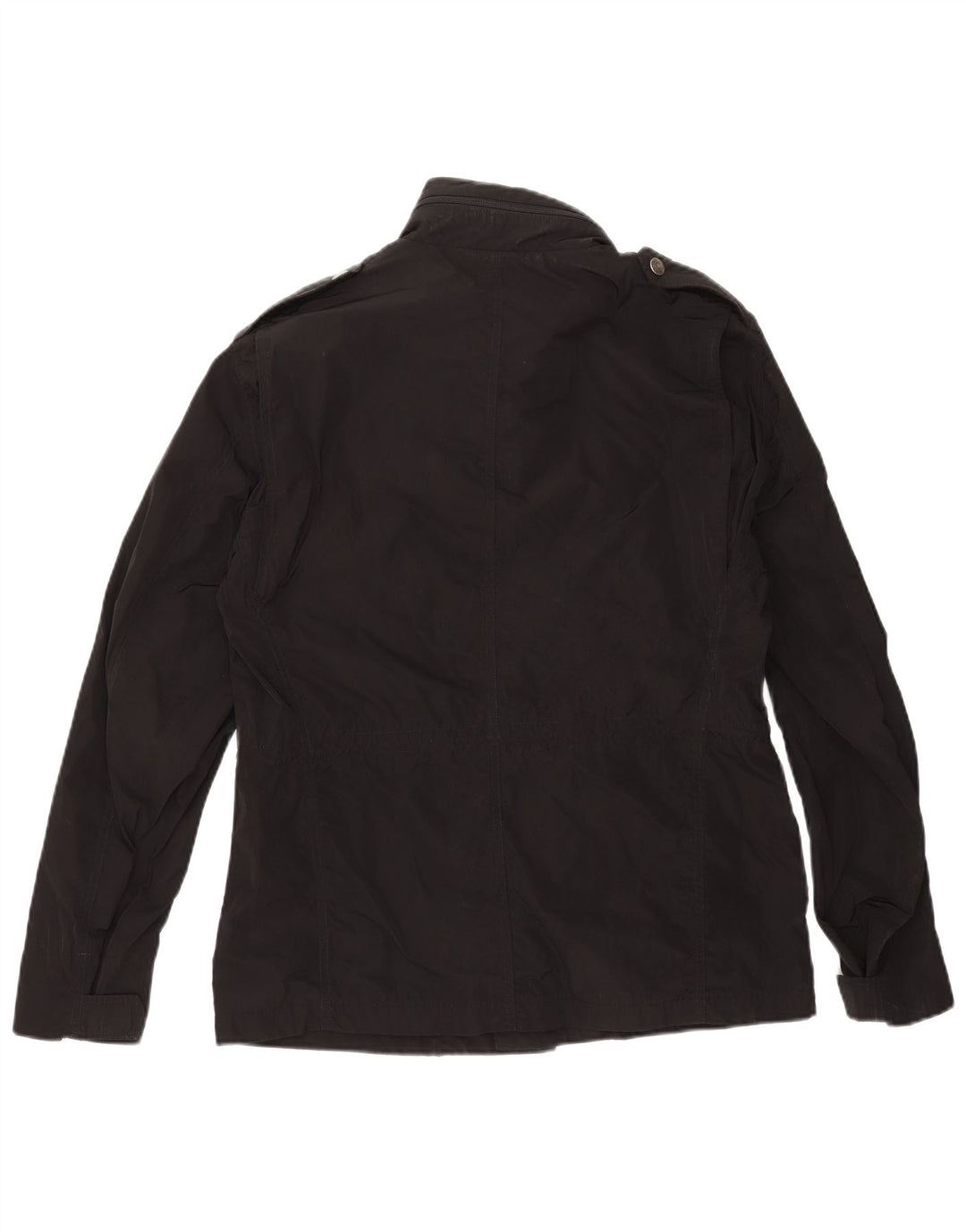 Calvin Klein Jeans Herren Militärjacke UK 40 Large Schwarz Polyester
