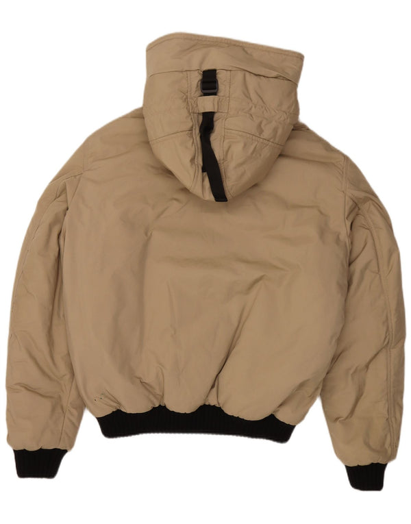 Refrigiwear Herren-Jacke mit Kapuze, gepolstert, UK 44, 2XL, beige Nylon
