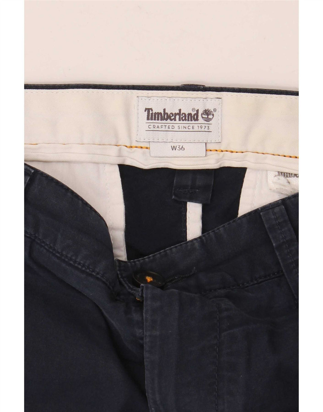 Timberland Herren Chinoshorts W36 Large Marineblau