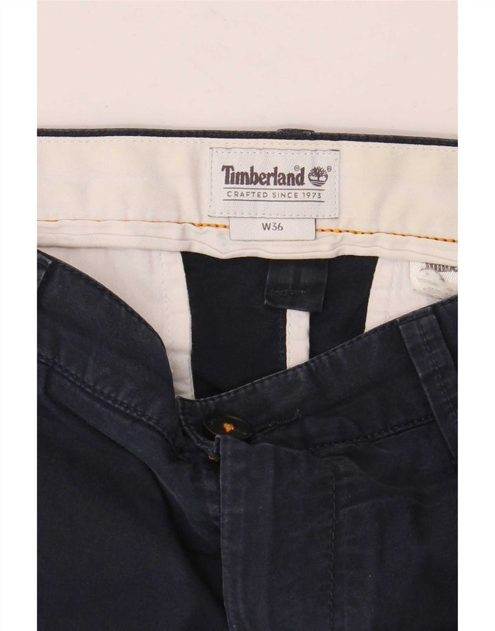 Timberland Herren Chinoshorts W36 Large Marineblau