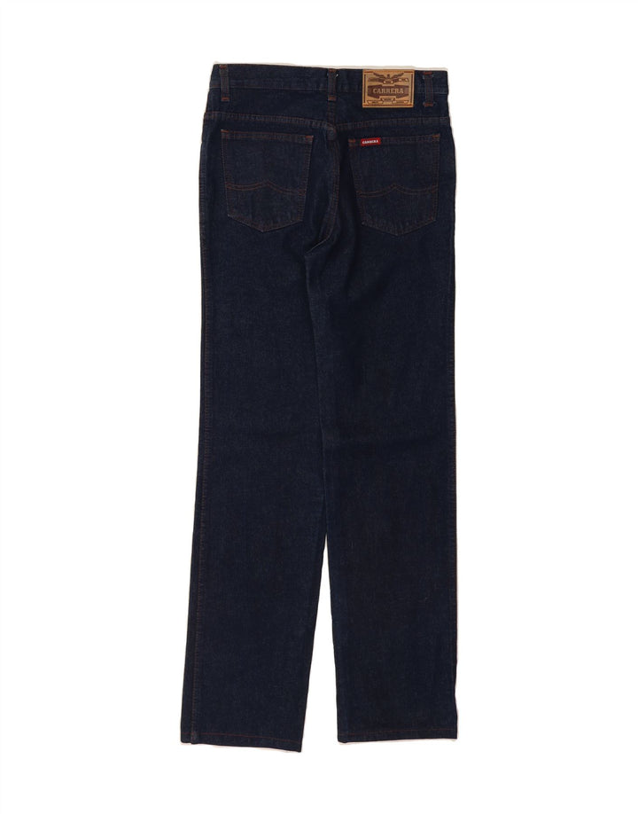 CARRERA Womens Straight Jeans W30 L32 Navy Blue Cotton Vintage Carrera and Second-Hand Carrera from Messina Hembry 
