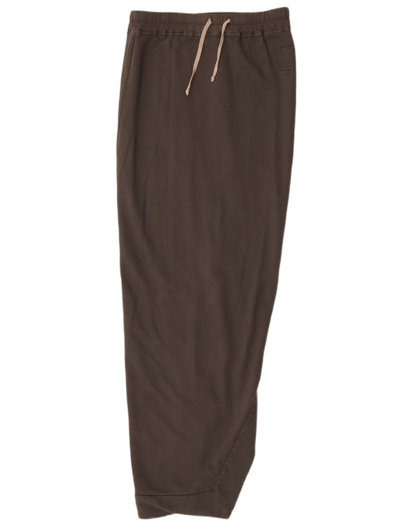 Rick Owens Damen-Maxirock, Größe S, Größe 28, Grau, Baumwolle