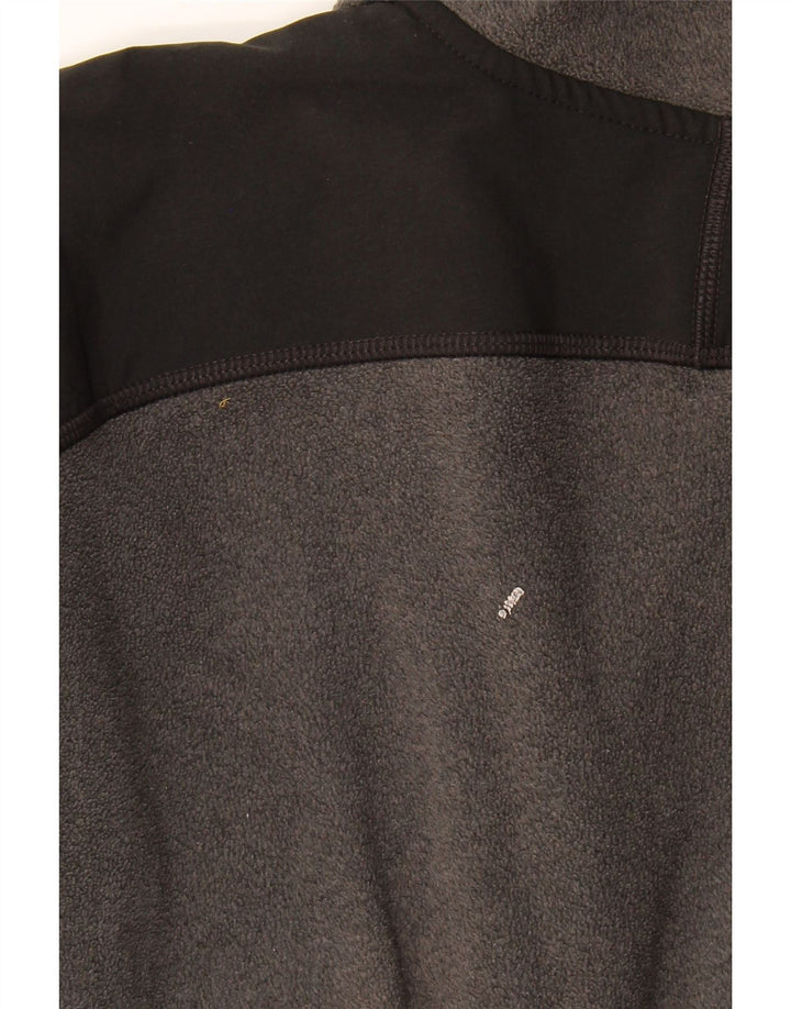 The North Face Herren-Fleecejacke UK 36 Small Graues Colourblock-Polyester