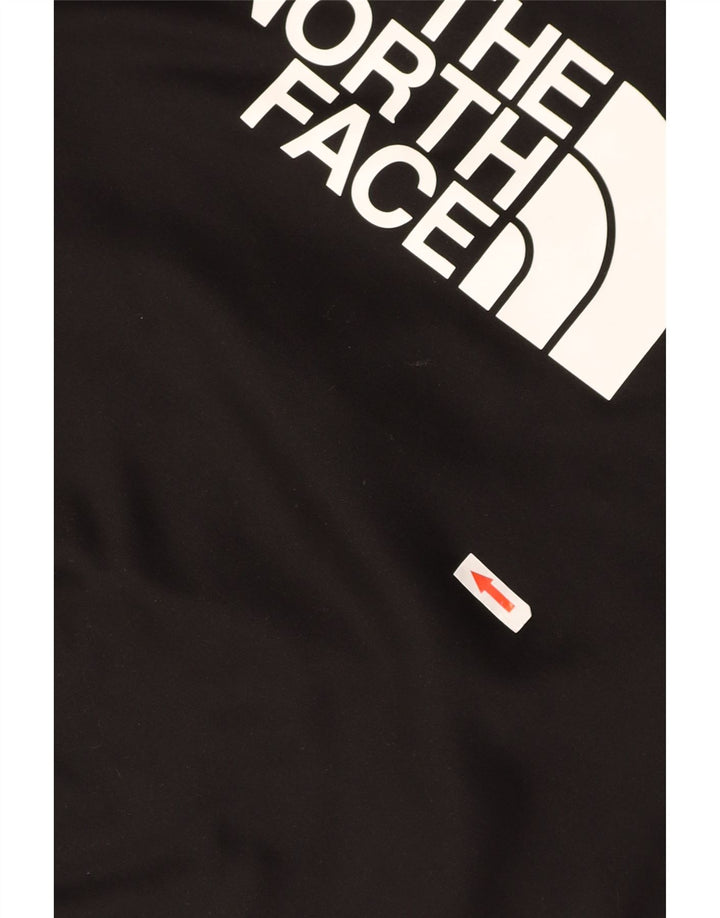 THE NORTH FACE Damen Crop Oversized Sweatshirt Pullover UK 10 Small Schwarz