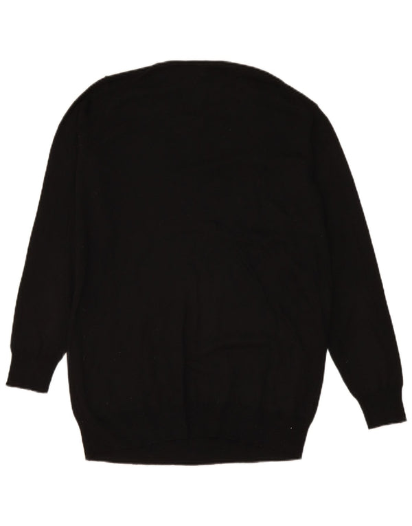 Zara Damen-Pullover mit Rundhalsausschnitt, Gr. 14, mittelschwarz