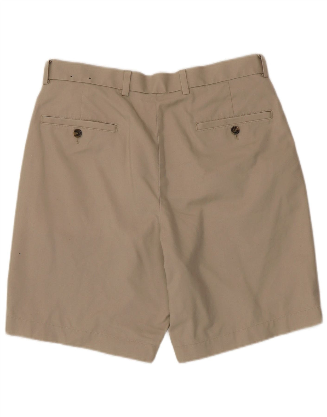 Brooks Brothers Herren Chino-Shorts W32 Mittelbeige Baumwolle