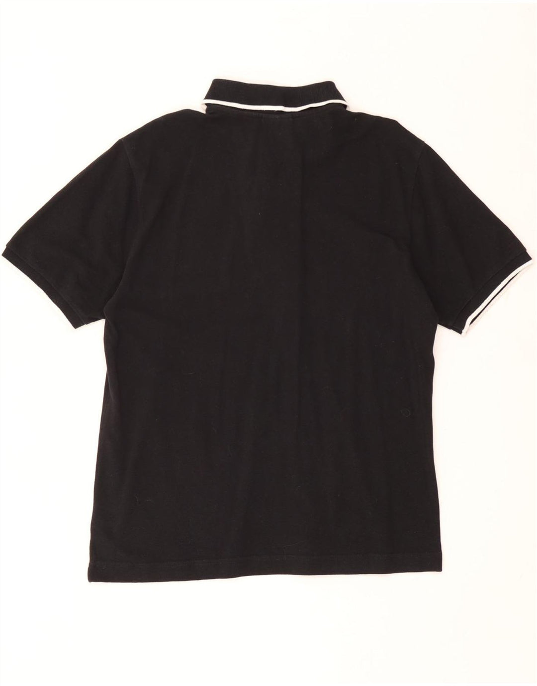 DIADORA Herren Italia Graphic Poloshirt Mittelschwarze Baumwolle