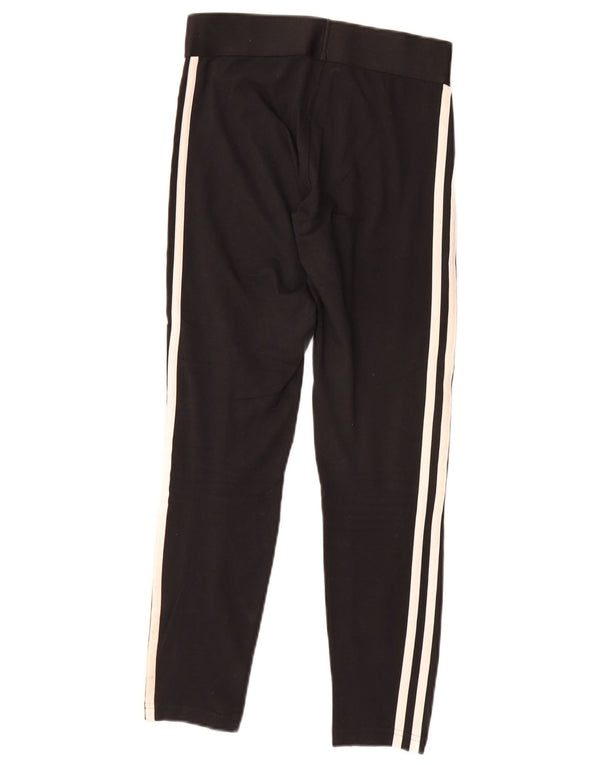 Adidas Damen Leggings UK 4/6 XS Schwarz Polyester