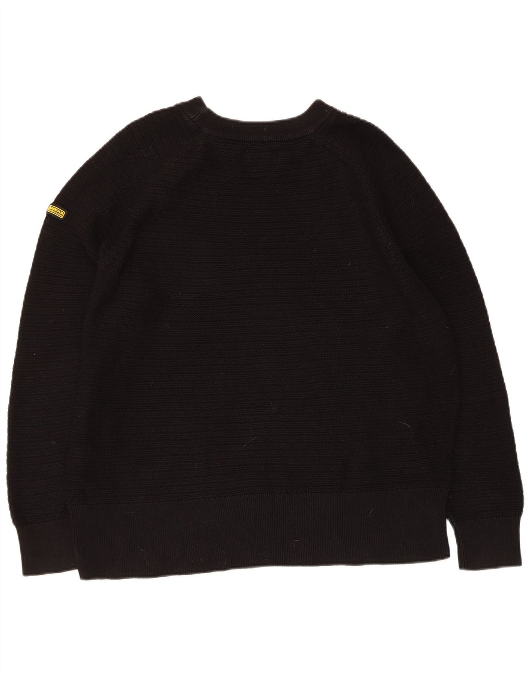 Barbour Damen-Pullover mit normaler Passform und U-Boot-Ausschnitt, Gr. 12, mittelschwarz