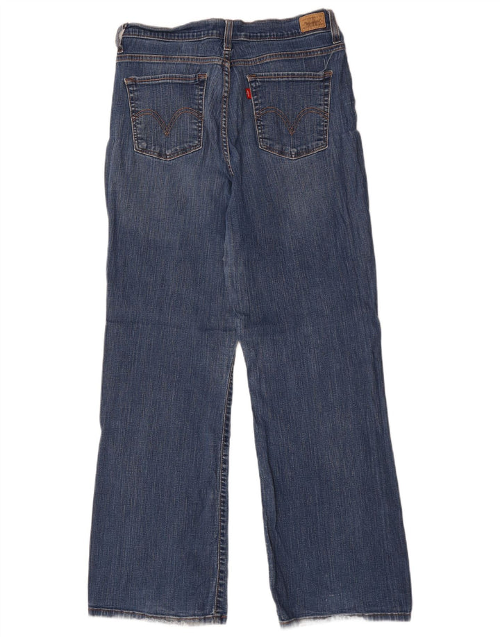 Levi's Damen 512 Perfekt schlankmachende Bootcut-Jeans W32 L31 Blau