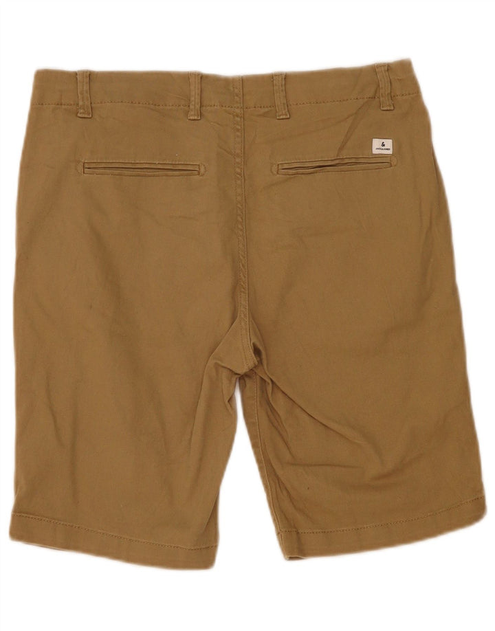 Jack & Jones Herren Chino-Shorts, Größe S, W32, braun, Baumwolle