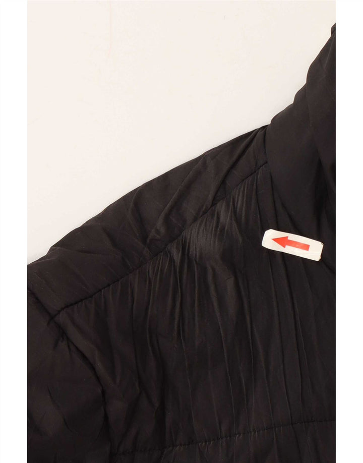 Puma Herren gepolsterte Jacke UK 38 Medium Schwarz Polyester